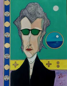 Bob Dylan Caricature Portrait