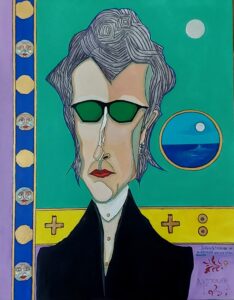 Bob Dylan Caricature Portrait
