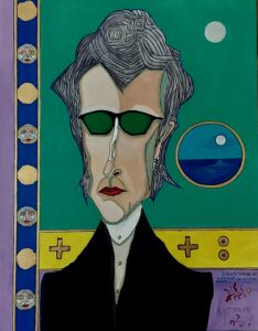Bob Dylan Caricature Portrait