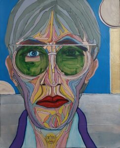 Andy Warhol Portrait, Expressionist