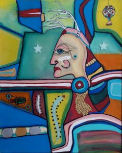Native American Art, Shaman, Symbolist