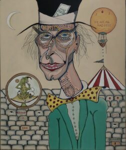 The Mad Hatter, Study, Vintage Fantasy, Fairytale