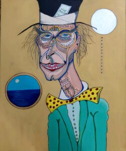 The Mad Hatter, Study, Vintage Fantasy, Fairytale