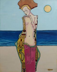 Art Deco, Klimt/Schiele Study, Symbolist, Art, Romantic, Classical