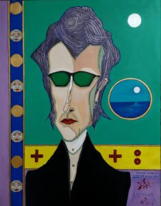 Bob Dylan Caricature Portrait
